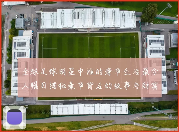 全球足球明星中谁的奢华生活最令人瞩目揭秘豪华背后的故事与财富之路