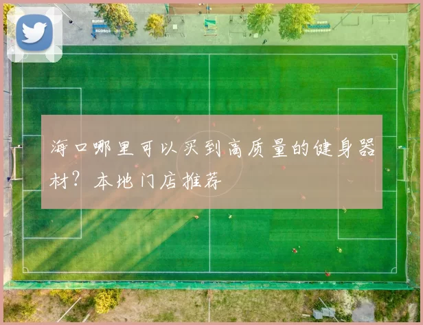 海口哪里可以买到高质量的健身器材？本地门店推荐
