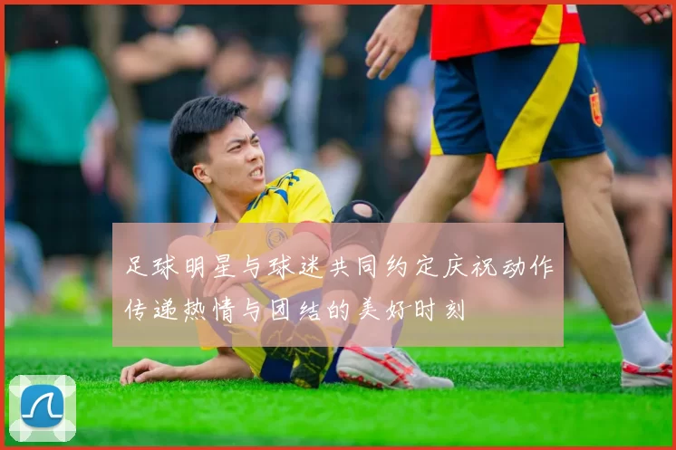 足球明星与球迷共同约定庆祝动作传递热情与团结的美好时刻